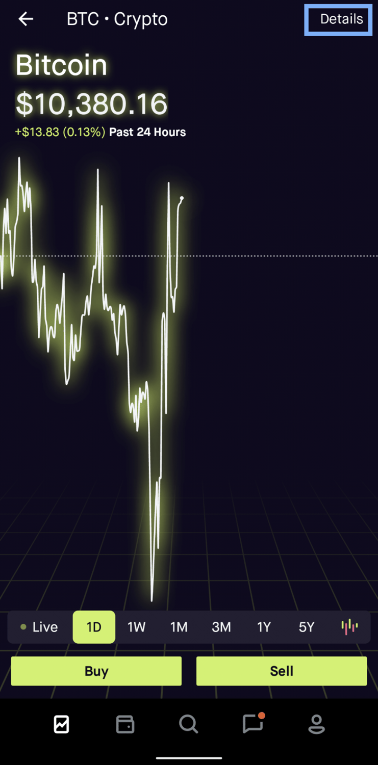 why are crypto prices higher on robinhood